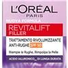 L'Oreal Paris L'Oréal Paris Crema Viso Giorno Revitalift Filler, Azione Antirughe Rivolumizzante con Acido Ialuronico Micro-filler, SPF 50, 50 ml
