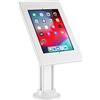 Maclean MC-908WSupporto da tavolo per tablet antifurto compatibile con 9.7/10.2 Rotazione Inclinazione Antifurto Uso Verticale e Orizzontale (Bianco)