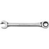 GearWrench Chiave combinata a cricchetto con estremità aperta, 19 mm, 12 punti, 85519