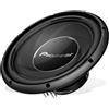 PIONEER Subwoofer TS-A30S4 (1.400 W), membrana IMPP da 30 cm/12", per un suono potente, potenza in uscita continua 400 W, nero