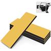 AiQInu Paracolpi Portiere Auto 30cm x 10cm x 2cm, 4 Pezzi Protezione Portiera Auto, Gommapiuma Adesiva per Paraspigoli Muro per Garage, Parcheggi
