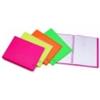 FAVORIT Portalistini in PPL Favorit Neon assortiti 22x30 cm - 60 buste interne fisse - 400083555