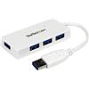 StarTech.com ST4300MINU3W Hub di interfaccia USB 3.2 Gen 1 (3.1 Gen 1) Type-A 5000 Mbps