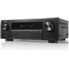 Denon Denon AVR-S770H Ricevitore AV con 7,2 canali, HEOS® integrato, amplificatore audio 3D, Bluetooth e WIFI integrati e connessione HDMI 8K - Nero