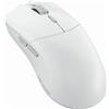 Glorious Gaming Model O 2 PRO Wireless, per destrimani, ottico, wireless RF, 26.000 DPI, 1 ms, bianco