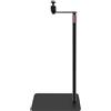 StarTech Support per proiettore - Treppiede da pavimento - Rotazione a 360° - Altezza regolabile da 60 a 120 cm - Base rettangolare 34x20 cm - Colore nero