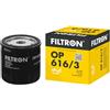 FILTRON OP 616/3 Filtro dell'olio - per AUTOVETTURE + VEICOLI COMMERCIALI