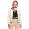 Urban Classics Giacca da Donna Diamond Quilt Nylon Jacket, Bomber Trapuntato da Donna Disponibile in Molti Colori, Taglie XS - XL