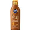 NIVEA SUN Carotene Bronze FP6 200 ml, Crema solare per un'abbronzatura dorata, Protezione solare abbronzante arricchita con Carotene e Vitamina E