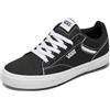 Vans Seldan, Sneaker Uomo, Canvas Black White, 41 EU