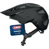 ABUS MoDrop Casco MTB, casco da bicicletta robusto con buona ventilazione per mountain bike, vestibilità personalizzata, per donna e uomo Nero (velvet black) S (51-55 cm)