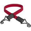 Master Lock Unisex-Adult Cinghia Elastica con Ganci Cavo Gancio Invertito Adatto per Giardinaggio, Trasporto, Trasloco, Campeggio, Rosso, 60 cm