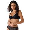 Lovable Reggiseno con Ferretto in Pizzo Elastico | Coppe Taglio a Due | Sostegno, Comfort Quotidiano e Femminilità | Value Elegance Donna, Nero, 36 / 4E
