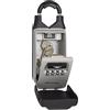 Master Lock 5420EURD Cassaforte per chiavi portatile con arco regolabile, misura media, 175 x 72 x 52 mm, per esterni, per casa, ufficio, industrie, veicoli, colore nero