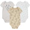 Huggies 3 Pack Bodysuit, Set di biancheria intima Unisex - Bimbi 0-24, Beige (Netural), 12 mesi