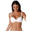 Lovable Reggiseno Push-Up Senza Ferretto in Microfibra Soft | Coppe Imbottite | L04FH Intimo My Daily Comfort Donna, Bianco, 34 / 3B