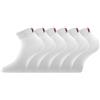 Fila Calzini Uomo e Donna 43-46, Cotone Set di 6, Bianco