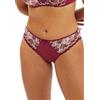 Sans Complexe Slip da Donna, Rosso Rhododendron e Rosa Polvere, 50-52