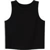 NAME IT NKFNAKAL SL Crop Top Noos, Canotta Bambina, Black,