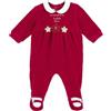 Chicco Tutine - Natale Neonato/Neonata 0-24 mesi, Rosso (4), 6 mesi, Designed in Italy