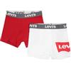 Levi's Kids BATWING BOXER BRIEF 2PK 0144 Pantaloncini boxer Bambina bianco S