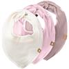 NAME IT Scarf bib 3 Pack Fleece Parfait Pink, ONE SIZE, Parfait Pink