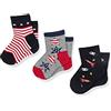 Chicco Bambini e ragazzi Set 3 Paia di Calzini