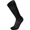 Prisco Calze Uomo Filo di Scozia Lunghe, Calzini Lunghi Cotone 100%, Maglia rasata, Tinta Unita, 6 Paia, (Nero 42)