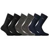 Fila Calzini Uomo e Donna 43-46, Set di 6, Grigio