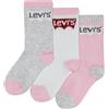 Levi's Kids Batwing Regular Cut 3Pk Calzini Bambini e Ragazzi, Fairy Tale, 5-7