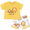 Chicco, Completo Neonato con T-shirt e Pantaloncini Corti, con Apertura sulla Schiena con Bottoncini, con Grafiche Moderne e alla Moda, in Cotone, Lavabile in Lavatrice, 0-24 Mesi, Designed in Italy