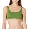 Amazon Essentials Top Bikini con Scollo Quadrato Donna, Verde Oliva, 46