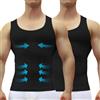 MEETYOO Uomo Body Shaper Senza Maniche Che dimagrisce la Pancia Gilet Termico a Compressione Camicia Canotta Shapewear