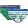 United Colors of Benetton Set 2 Slip 3NIE0S02Z Intimo, Multicolor, 150 Bambino