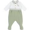 Chicco, Tutina Neonato, in Morbido e Leggero Cotone, con Comoda Apertura sulla Schiena, Ideale per la Primavera e l'Autunno, Designed in Italy, Abbigliamento Neonato 0-24 Mesi