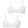 Golden Lady Reggiseno Cotone conf. 2 PZ, Bianco, TG2