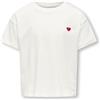 Only & Kids Kogmaiken Life Cropheart S Top Jrs Noos, Ballerino di Nuvola, 134-140