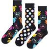 Happy Socks Calzini 3-Pack Classic Dog Cotone Uomo Donna Blu navy 41-46