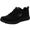 Skechers Burns- Agoura Uomo Scarpe da ginnastica, Black, 39 EU
