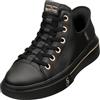 Skechers Snoop One Og - Sneaker da Donna in Pelle, Pelle Nera Mesh Rose Gold Trim, 41 EU