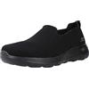 Skechers Donna Go Walk Joy Sensational Day scarpe da ginnastica, Black Textile/Trim, 40 EU
