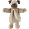 Sterntaler Bambola a mano per cani - giocattolo morbido per bambini per teatro delle bambole, raccontare, coccolare e promuovere la voce, perfetto compagno di gioco e idea regalo, marrone chiaro