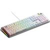 Glorious Gaming GMMK 3 PRO : clavier mécanique personnalisé, full size 100%, corps alu et joints modulaires, switches MX (hot swap), mousse insonorisante, capuchons custom, américaine QWERTY - Argenté