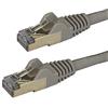 StarTech.com Cavo di Rete Ethernet Cat6a - Cavo Schermato STP da 3m - Cavo RJ45 Antigroviglio - Grigio