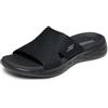 Skechers On-the-go 600, Sandali Donna, Nero, 38 EU