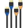 PHILIPS SWV5731BY Cavo HDMI 4K 1,5 m, 18 Gbps, HDR, ARC, 4K@60Hz, 2K a 144Hz, 1080P@240Hz, HDMI Ultra HD per PS5, Xbox, TV, monitor, proiettore, laptop