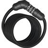ABUS Serratura a Cavo spiralato Star 4508C/150 - Serratura a Combinazione in Cavo spiralato di 8 mm di Spessore - Livello di Sicurezza 2
