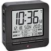 TFA Dostmann 60.2536 sveglia radio digitale con 4 tempi di allarme (nero)
