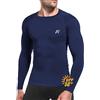 MEETWEE Rashguard Uomo a Maniche Lunghe,Maglia da Bagno con Protezione UV UPF 50+,Asciugatura Rapida e Tessuto Compressivo Traspirante per Surf