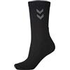 Hummel 3-Pack Basic Sock - Calzini sportivi Unisex da adulto Socks, Unisex - Adulto, Nero, 10